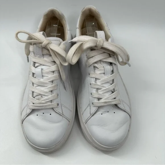 Tory Burch Howell White Court Sneakers - Picture 5 of 9